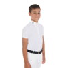 Chlapčenské tričko SLIM FIT biele