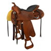 FMW ROUND COW LEATHER SADDLE