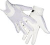 Jazdecké rukavice - Grip Mesh- biele