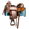 Silver Horse 3Barrel Western Saddle