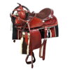 Western Amigo Saddle COMPLETE hnedé