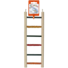 Drevený rebrík pre malé vtáčiky 6 stupňov 25cm
