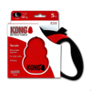 KONG navíjacie vodítko červené L (5 m/50 kg)
