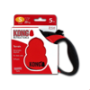 KONG navíjacie vodítko terénne červené S (5 m/20 kg)