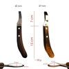 ICAR CLASSIC LOOP NKIFE ROSEWOOD HANDLE