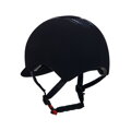 Equestro Eclipse Plain Mat Helmet Velvet 53-55cm