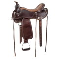 SADDLE TRAIL ROUND SKIRT 8020 FULL QUARTER SADDLE TREE