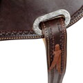 SADDLE TRAIL ROUND SKIRT 8020 FULL QUARTER SADDLE TREE