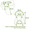 MARJOMAN POTRERA TWO-SEATER SADDLE