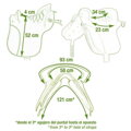 MARJOMAN POTRERA CLASSIC SADDLE WITH DEEP SEAT