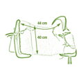 MARJOMAN SHEEPSKIN VAQUERA MOTEADA SADDLE