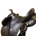 STOCK SADDLE WITH HORN čierne