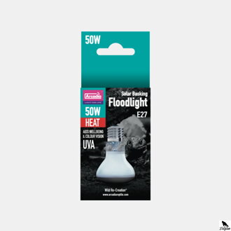 ARCADIA SOLAR BASKING FLOODLIGHT 50 WATT
