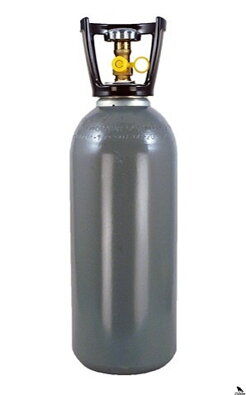 CO2 fľaša s Cage - naplnená plynom CO2 - 6kg