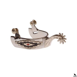 SILVER NAVAYO SPURS