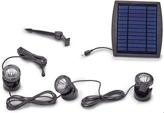 PondoSolar LED set 3 - solárne osvetlenie