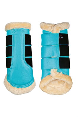 Ochranná obuv -Comfort Premium Fur- tyrkysové