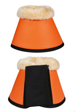 Zvony s presahom -Comfort Premium Fur- oranžová