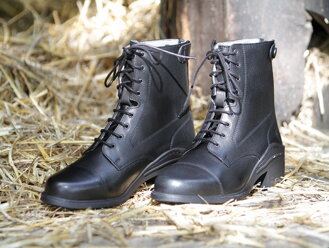 Jodhpur boots leather Smart čierne