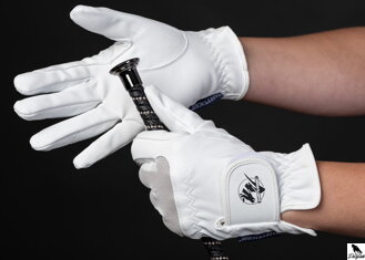 Mesh domy glove biele