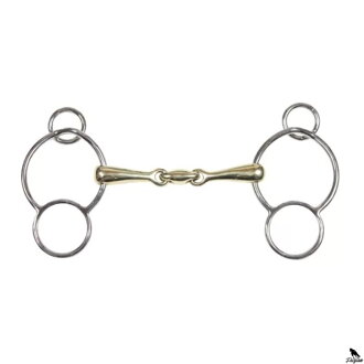 Snaffle Bit Pessoa with French Link 17mm