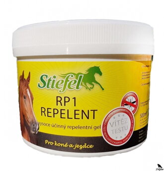 RP1 Repelent gel pre kone a jazdcov, Nádobka se špongiou 500ml