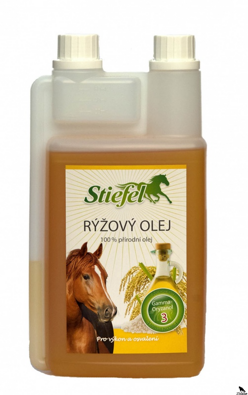 Ryžový olej, flaša s dávkovačom 1l 