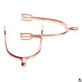 Ostroha s gombíkovým koncom, nehrdzavejúca oceľ, Rosegold