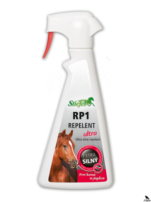 Repelent RP1 Ultra - Ultrasilný sprej pre kone a jazdcov 500ml