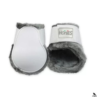 Horses Fur Fetlock Boots biele