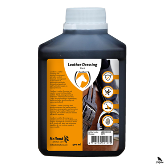 Olej na čiernu kožu a sedlo Excellent Black 500ml