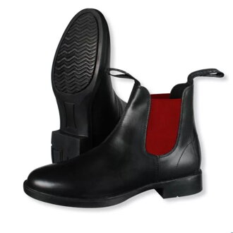 "Horses Blend" Riding Ankle Boots