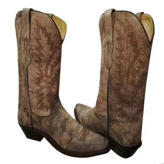 Old West Crackle Women's Western Boots 36-42