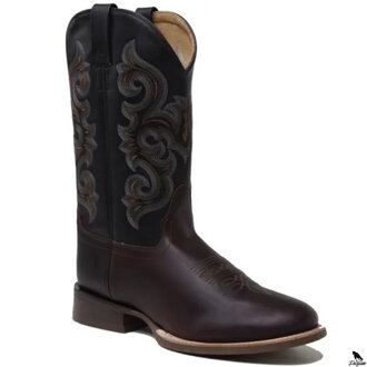 Old West Black Men's Western Boots 40-46