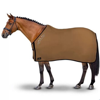 Základná fleecová deka Horses hnedá