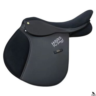 Ľahké skokanské sedlo Horses Pro School čierne