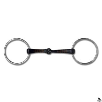 Snaffle Bit z kovu s medenými vložkami