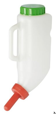 Mliečna fľaša pre teľatá s cumlíkom 2,5l