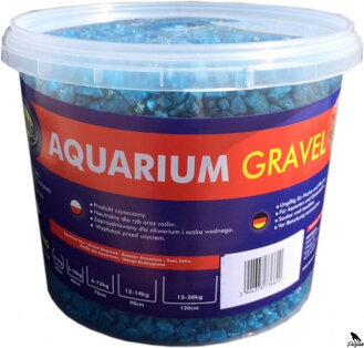 Akváriový štrk fluo modrý 5kg