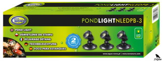 LED jazierkové svetlo 3x 1,0W NLED-PB3