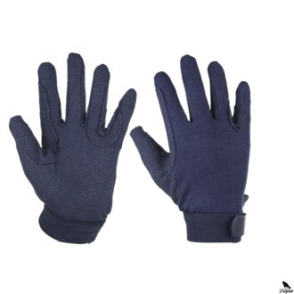 GLOVES COTTON modre