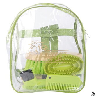 Backpack čistiaci set pre kona zelený