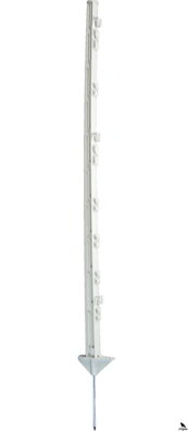 ZoneGuard el.stĺpik 105 cm biely