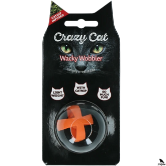 Crazy Cat Wacky Wobbler oranžový
