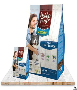 HobbyFirst Canex Adult ryba a ryža 3kg