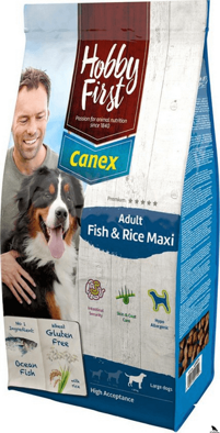 HobbyFirst Canex Adult ryba a ryža 12kg MAXI