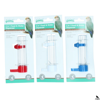 Praktický dávkovač krmiva alebo vody 50ml/11cm