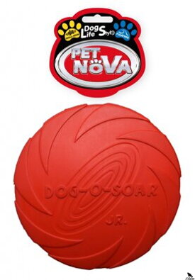 RUB-DISC-RED-15CM