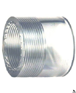 PVC transparent mufna 50/63 mm x 1½" vnútorný závit 