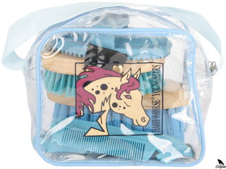 Mini čistiaci set modrý